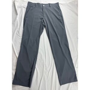 Nike Tiger Woods Platinum Dri-FIT Golf Pants Men's 36x34 Gray Athletic Trousers
